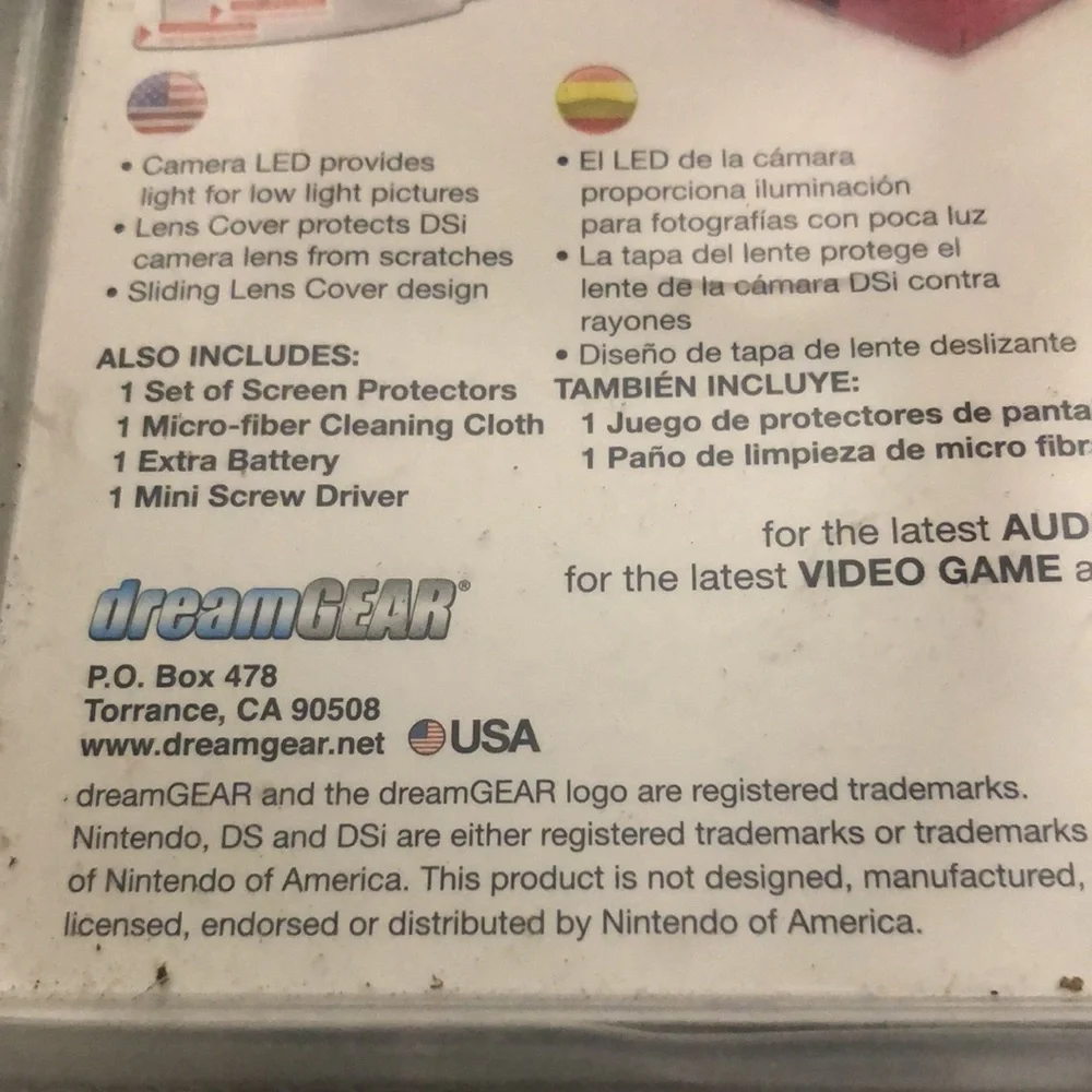 Photo Light Pink for Nintendo DSi